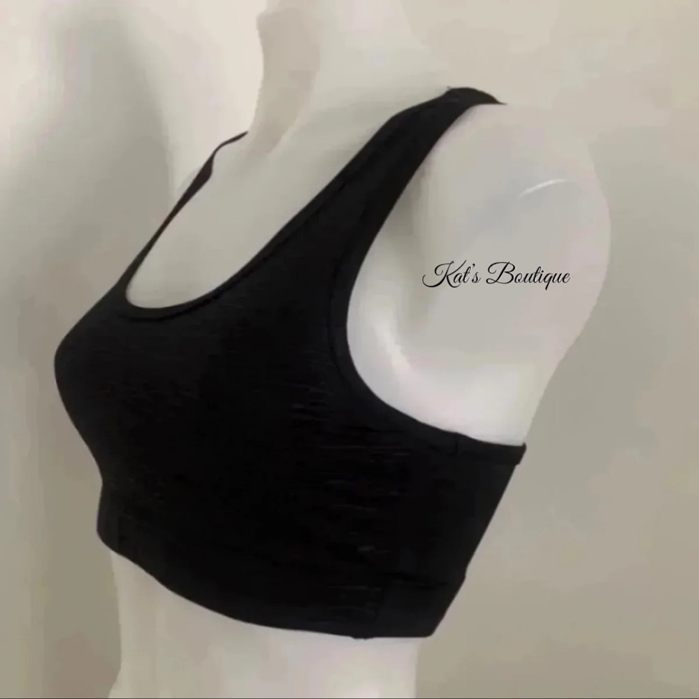 Black Women’s Bomber Bra - Picture 4 of 11